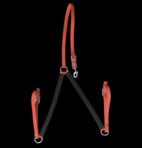 image for Majestic Ally Nylon Padded Equestrian Browband Headstall, Reins & Brea