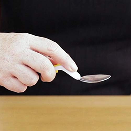 NRS Healthcare 3-Piece Easy Grip Children's Cutlery Set, Stainless Steel, Multi-Colour