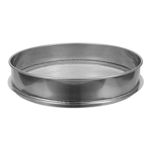 ifundom Tamiz para Tierra Tamiz De Malla De Acero Inoxidable Rocas y Tierra Mallas