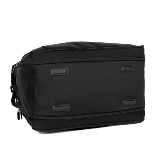 Image of Travelpro Platinum Elite Carry on Soft Travel Duffel Bag, Weekender, Gym Bag, Men and Women, 19 Inch, 49L, Black