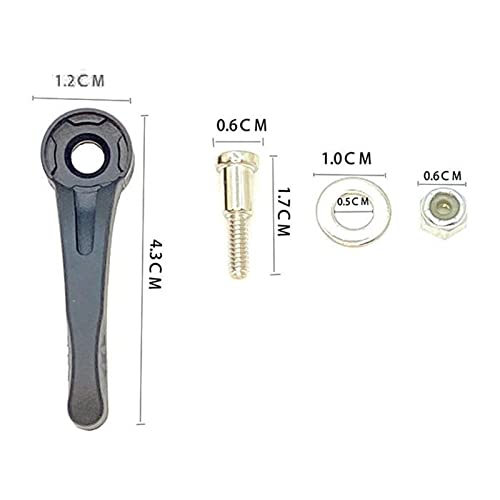 T.O.G. Electric Hair Clipper Blade Adjustment Lever for Wahl 8148 8591 Assemble Black - Image 3