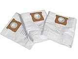 Casa Vacuums 3-Pack HEPA Replacement for Ridgid VF3503. Collection Bags for 5-9 Gallon Wet/Dry Shop Vac Units