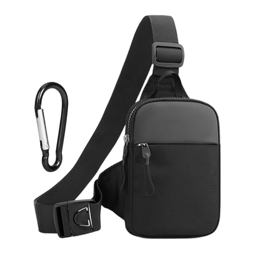 ZBHDEYG Chest Pouch with Carabiner – Portable Outdoor Accessory