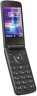 Tracfone, TCL FLIP 3, 16GB, Prepaid Flip Phone, Stone Gray, 5MP Video Capable Camera, Easy Setup, Locked [Sim Card Included - Separate Purchase Not Necessary]