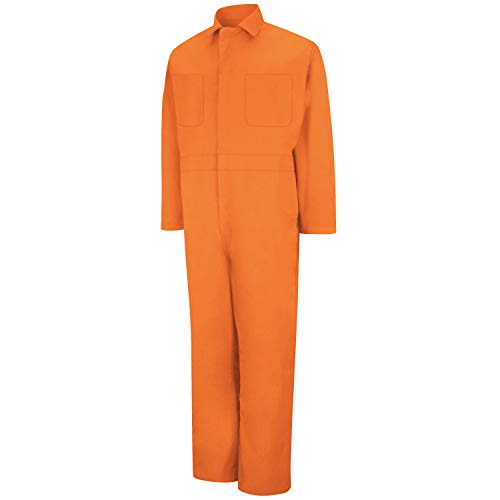 Red Kap Men's Ct10bk Work Utility Coveralls