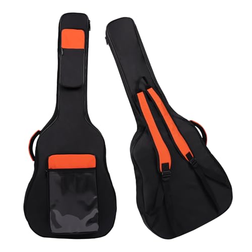 PPOPPO Acoustic Guitar Gig Bag Fits 40/41/42 Inch & 12-String Guitars, 0.5 Inch Thick Padded for...