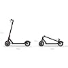 Xiaomi - Trottinette électrique Noire 16133 108 x 43 x 114 cm