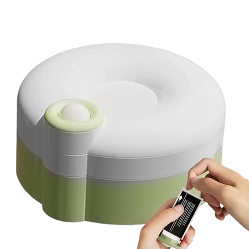 Kit de costura pequeño, herramienta de costura magnética giratoria multicapa portátil de larga duración, mini kit de costura | para mujeres, familiares, amigas, madres, entusiastas, principiantes
