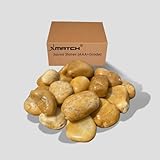 Xmatch Explosion-Proof Sauna Stones - 22 lbs, Selected Natural Pebbles for Sauna Heater and Stove
