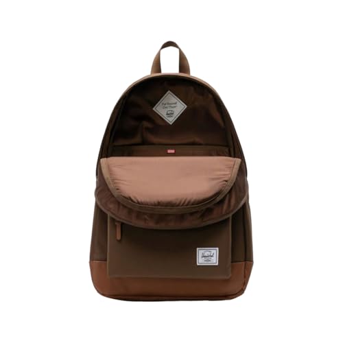 Image of Herschel Heritage Backpack - Work Backpacks, 16 inch Laptop Backpacks, College Backpack for Men and Women, Travel Carry-On Bookbag, Water Bottle Pocket, Padded Shoulder Straps, 24L, Dark Earth /Tan