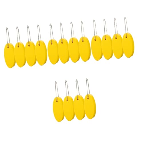 Porte-clés de bateau flotteur TOYANDONA ovale et portables
