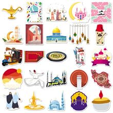 50PCS Middle East Stickers for Bumper,Bike,Laptop,Suitcase,Water Bottle,Notebook,Guitar,Trendy Middle East Buildings Travel Vinyl Sticker,Adults Sticker,Famous Places of Interest Graffiti Decal - Image 4