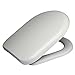 Produktbild WOLTU 2443 Premium WC Sitz ABSENKAUTOMATIK TOILETTENDECKEL TOILETTENSITZ WC SITZ Exclusive Weiß
