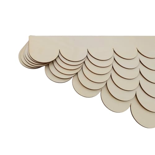 Molduras de madera sin terminar decorativas para ventanas puertas y muebles pack de 24 6