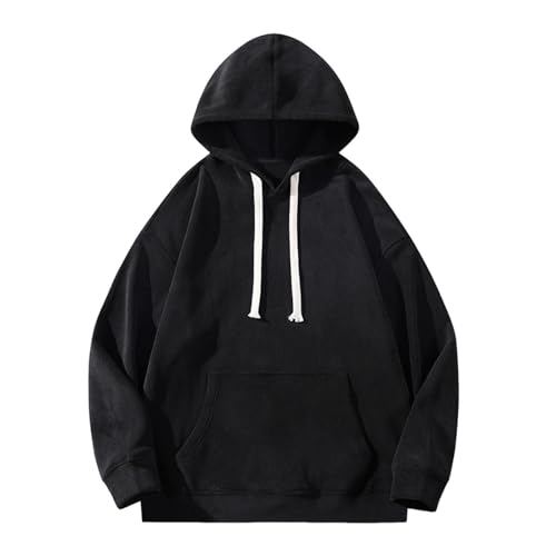 Oversized Hoodie Sweatshirts for Men Heavyweight Hoodies Pullover Vintage Sweaters Y2K Pullover Fall Winter Outfits