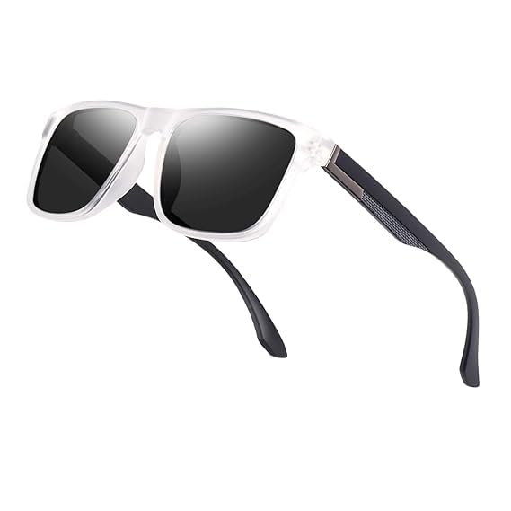 Image of CREEK Trendy Square Metal Rimless Sunglasses for Men Women Retro Sun Glasses Luxury Classic Shades