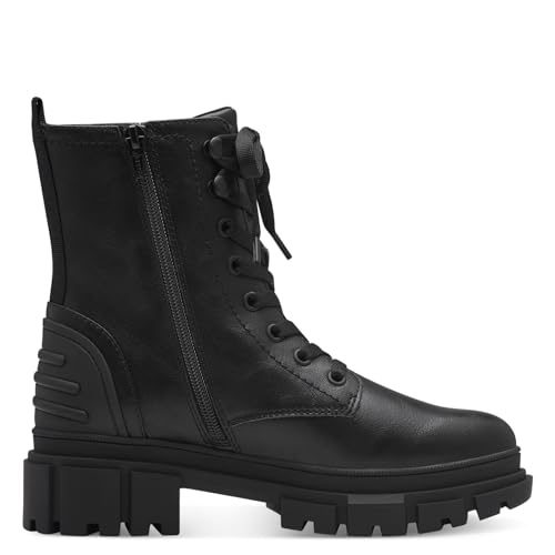 s.Oliver Damen Stiefeletten ohne Absatz zum Schnüren Herbst – Bild 5