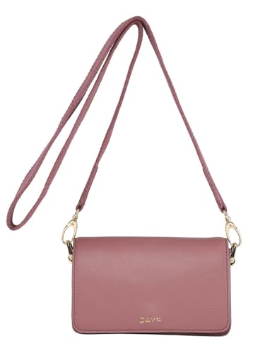 Bolso crossbody mini DAY ET Riad Rose en color rosa pastel elegante