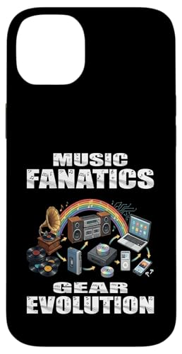MUSIC FANATICS GEAR EVOLUTION �r�j�[���J�Z�b�g���X�j���O�e�[�v �X�}�z�P�[�X iPhone 14 Plus �p