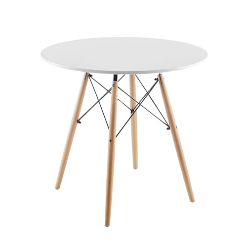 Catálogo para Comprar On-line Mesa Eames - solo los mejores. 41 Gardecor Mesa Tipo Eames 80 CM Color Blanco