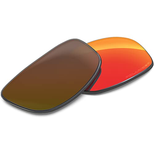Image of Performance Replacement Lenses Compatible with Spy Optic Logan Polarized-Fire Red