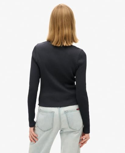 Cardigan boutonné femme Superdry Essential - vue 9
