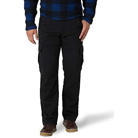 Wrangler Authentics Men's Fleece-Lined Cargo Pants Cover