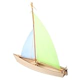 NOLITOY Maqueta de Barco de Madera para Juguete...