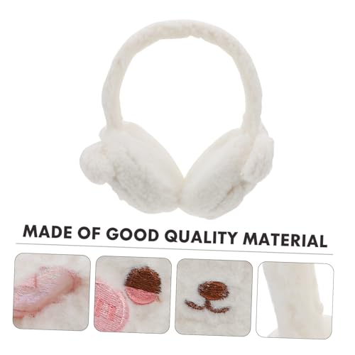 Orejeras adorables de diseño mullido con tres piezas intercambiables 4