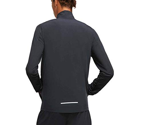 Nike Element Top Full Zip Hybrid Black/Reflective Silver MD