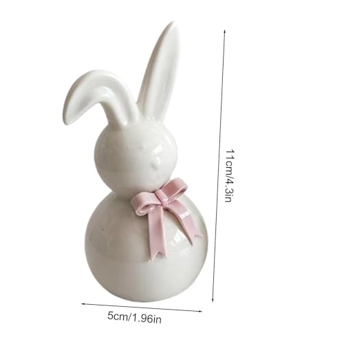 Figurine lapin de Pâques originale à offrir pour décorer une table festive - 6