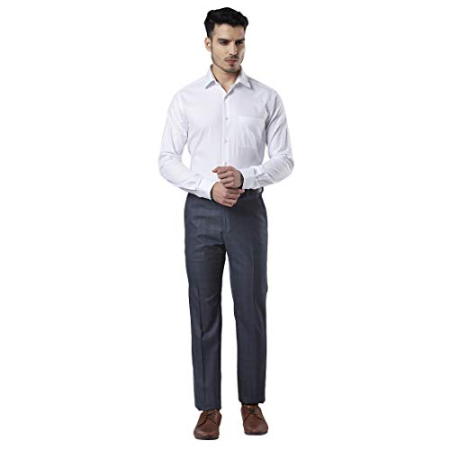 Image of Raymond Men's Contemporary Formal Trousers