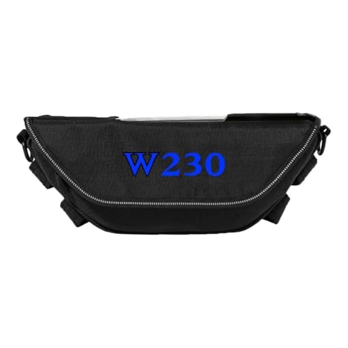 JINYRYP Borsa da Manubrio da Moto Per W230 W230 Borsa Da Manubrio Da Viaggio Comoda, Impermeabile E Resistente Alla Polvere(Dd)