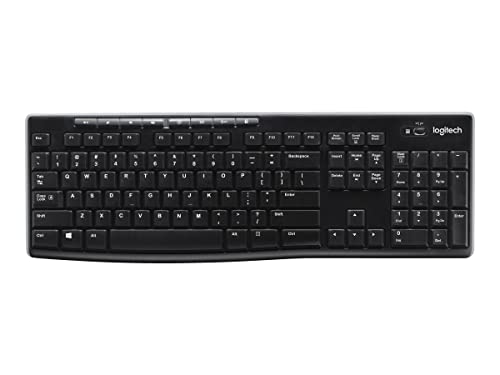 K270 Tastiera Wireless, Layout Ceco-Slovacco QWERTY, ?Nero - Tastiera gaming - Immagine 3