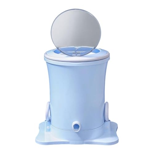 Fonowx Secadora de Ropa Compacta, No Eléctrica Y de Funcionamiento Manual, Ideal para Residencias de Estudiantes, Viajes, Escuelas Y Hoteles, Azul, S