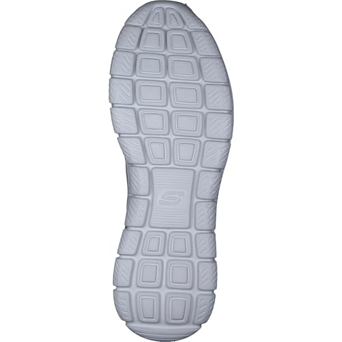 Image of Skechers Men's Track BroaderTrainers, Gray Engineered Mesh Pu Charcoal Trim, 6.5 US