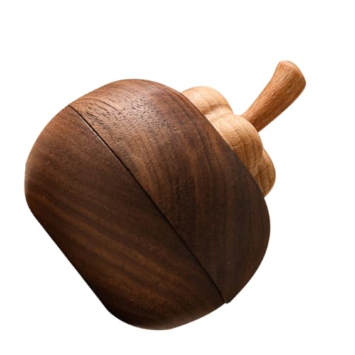Difusor aromático eléctrico de madera con forma de mangostán