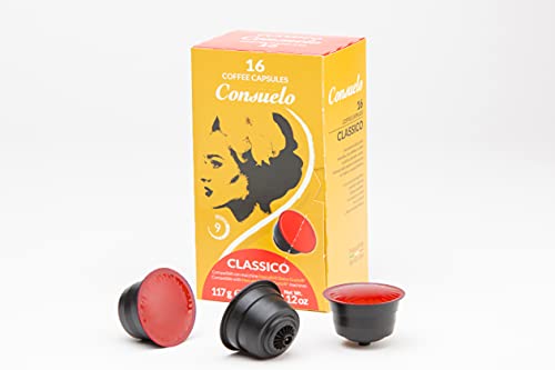 Consuelo - c�psulas de caf� compatibles con Dolce Gusto* - Classico, 96 c�psulas (16x6)