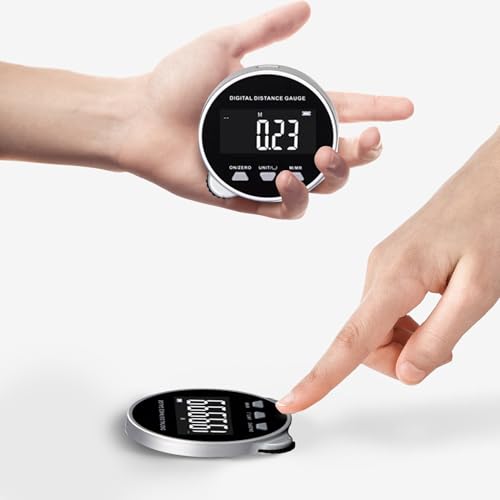 Cinta métrica digital de alta precisión con pantalla LCD miniatura 3