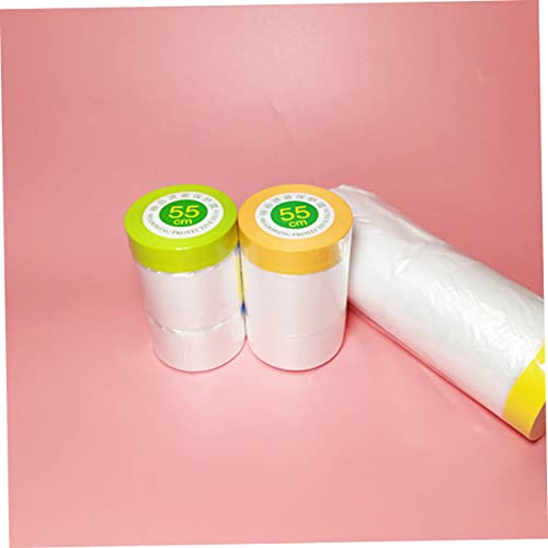 UKCOCO 6 Rolos Papel De Máscara Filme Pré Mascaramento Pintura Automotiva Filme De Máscara Para Pint