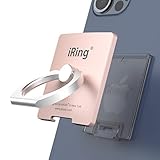 iRing Link, Made in Korea, Wireless Charging Friendly Phone Holder - Cell Phone Ring Grip Finger Hol