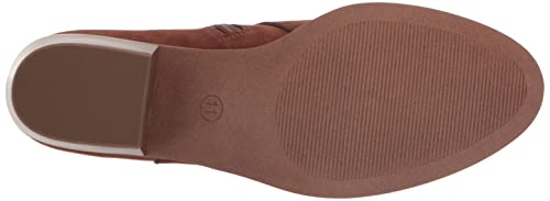 Image of Amazon Essentials Women's Low Heel Ankle Boots with Side Zipper, Stacked Block Heel