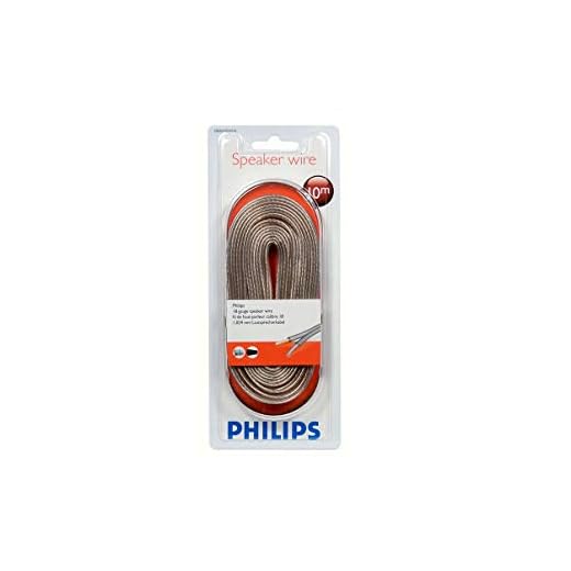 Philips SWA2105W - Cable para Altavoces Altavoces (10 Metros), Blanco