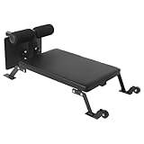 Multifunktion Trainingsbank Fitnessbank Trainingsgeräte für Zuhause, Flachbank Verstellbarer Höhe der Beinstütze, für eine Vielzahl von Übungen für Unterkörper und Körpermitte
