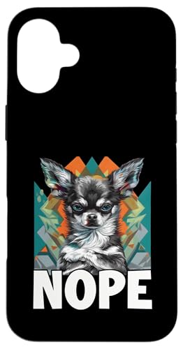 Chihuahua Meme T�A���̎�����̂��߂̖ʔ����`�����̎q�� �X�}�z�P�[�X iPhone 16 Plus �p
