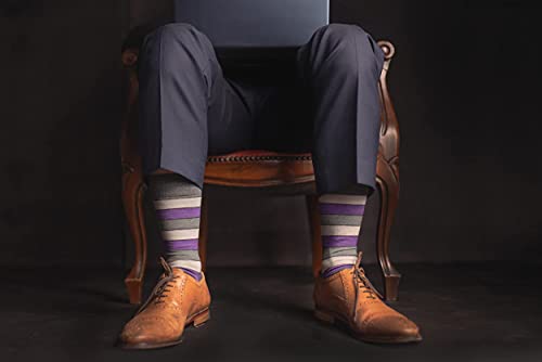 Merino Wool Socks Men - Dress & Hiking Crew Socks, Moisture Wicking, Men's Athletic & Cycling 9-12, Women's Wool Socks 13-153