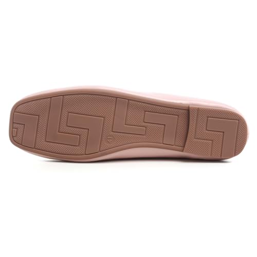 Image of ChaiRong Zhou Women Square Toe Ballets Flats Comfort Slip On Walking Shoes for Driving