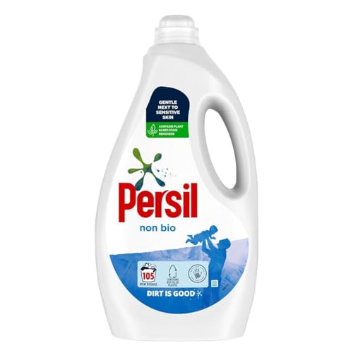 Persil Non-Bio Laundry Liquid - Dermatologically Tested - 105 Wash