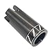 Fishing Rod Gimbal Butt Cushion Anti Slip Metal Comfortable Grip Protective Cover Fishing Tackle for Rod Holder Rod Building, Black
