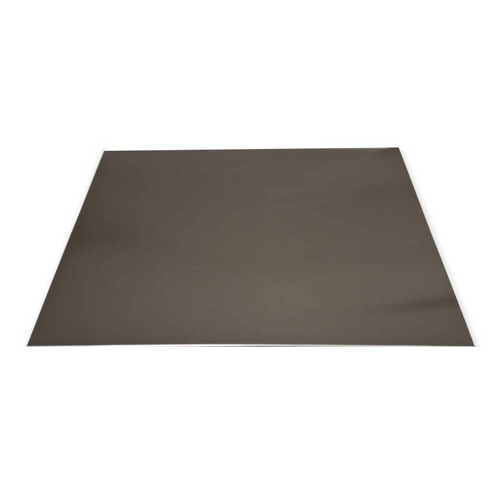 GIEMME Spianatoia Inox 60x58 cm Piano Lavoro Cucina | Inox AISI 304; uso domestico e professionale; tappetino incluso; piano liscio